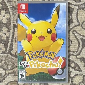 New Nintendo Switch Pokemon Let’s Go Pikachu